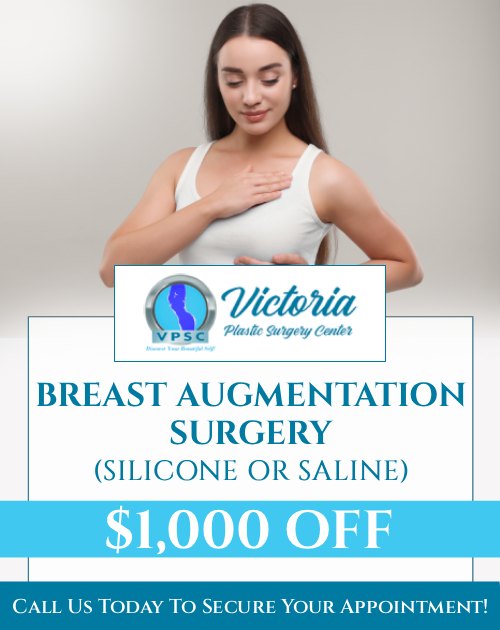 Breast augmentation, sometimes referred to as augmentation mammoplasty, is a type of breast enlargement operation. It involves placing breast implants beneath the muscles or tissue of the chest. The cost of breast augmentation can vary depending on factors such as the type of implants, the surgeon's experience, and the location of the procedure. It's important to consult with a specialist to get an accurate estimate based on your specific needs. Dr. Suh at Victoria Plastic Surgery Center offers breast enhancement procedures such as breast augmentation. For more information, please contact us or book an appointment online. We are conveniently located at 8503 Arlington Blvd #130 Fairfax, VA 22031. Breast augmentation, sometimes referred to as augmentation mammoplasty, is a type of breast enlargement operation. It involves placing breast implants beneath the muscles or tissue of the chest. The cost of breast augmentation can vary depending on factors such as the type of implants, the surgeon's experience, and the location of the procedure. It's important to consult with a specialist to get an accurate estimate based on your specific needs. Dr. Suh at Victoria Plastic Surgery Center offers breast enhancement procedures such as breast augmentation. For more information, please contact us or book an appointment online. We are conveniently located at 8503 Arlington Blvd #130 Fairfax, VA 22031.